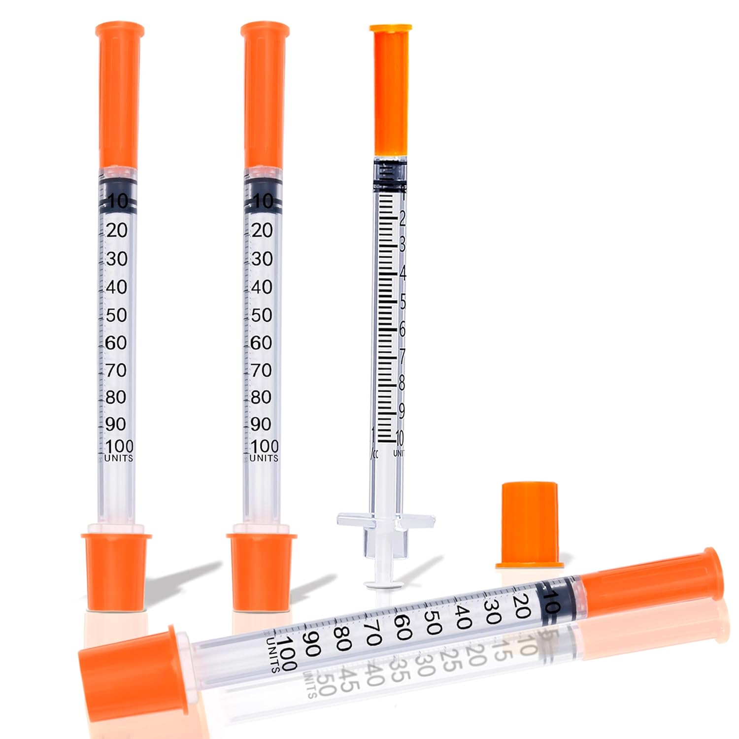 Insulin Syringes U-100 (31g, 1mL, 100ct)